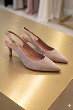 SLINGBACK SUEDE