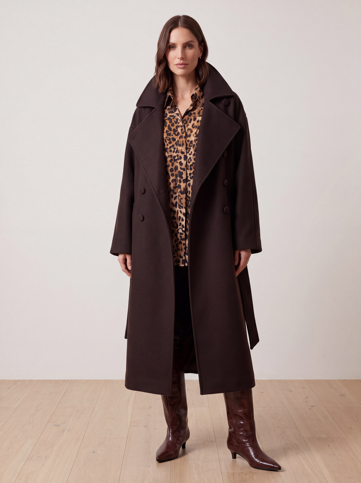 CAPPOTTO DARK BROWN