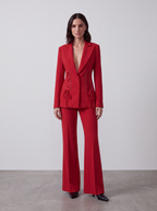 GIACCA BUSTIER ROSSA