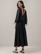 BLUSA RAGLAN NERA