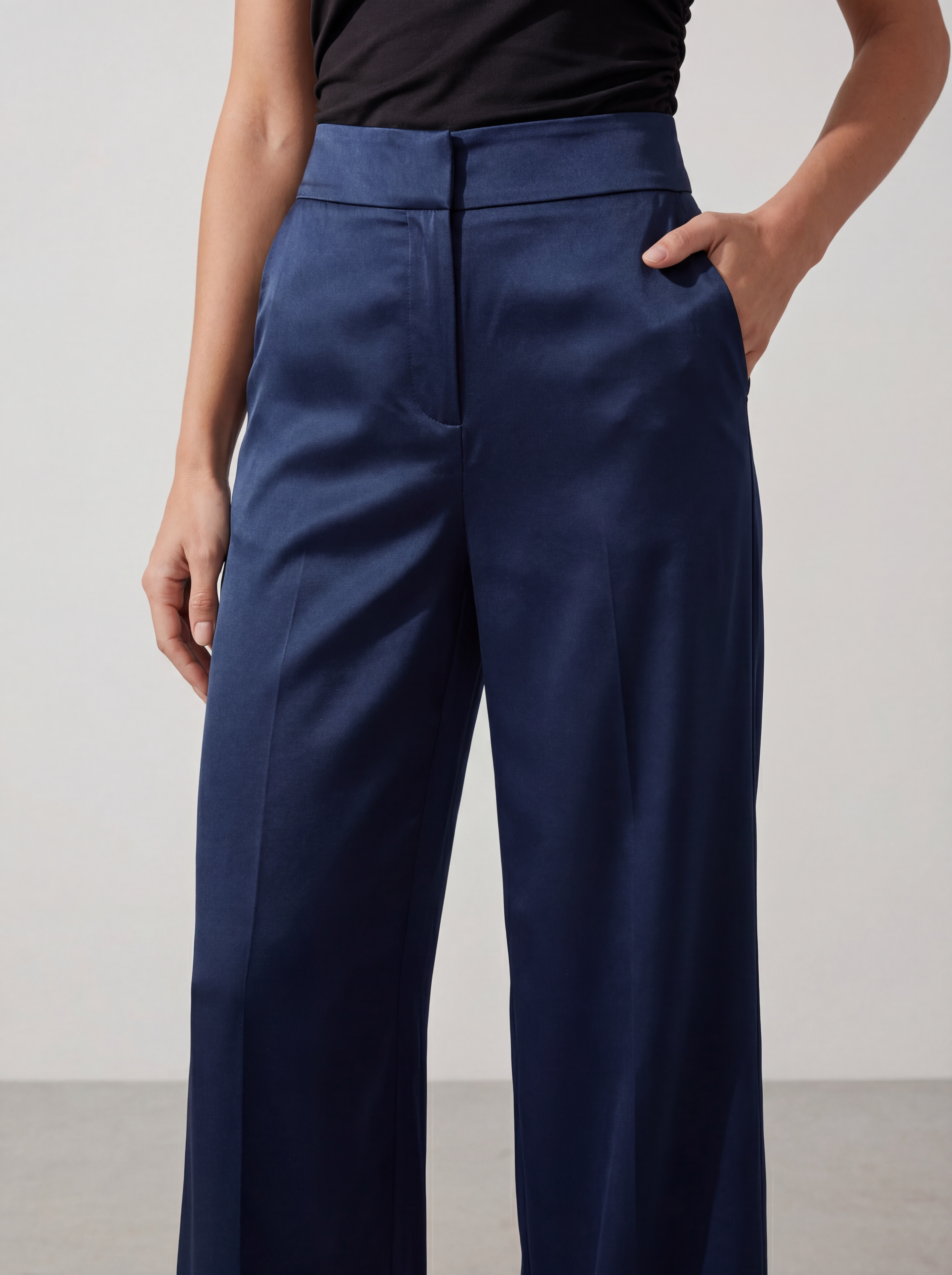 PANTALONI BLU NAVY