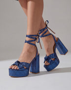 SANDALI PLATFORM BLUETTE