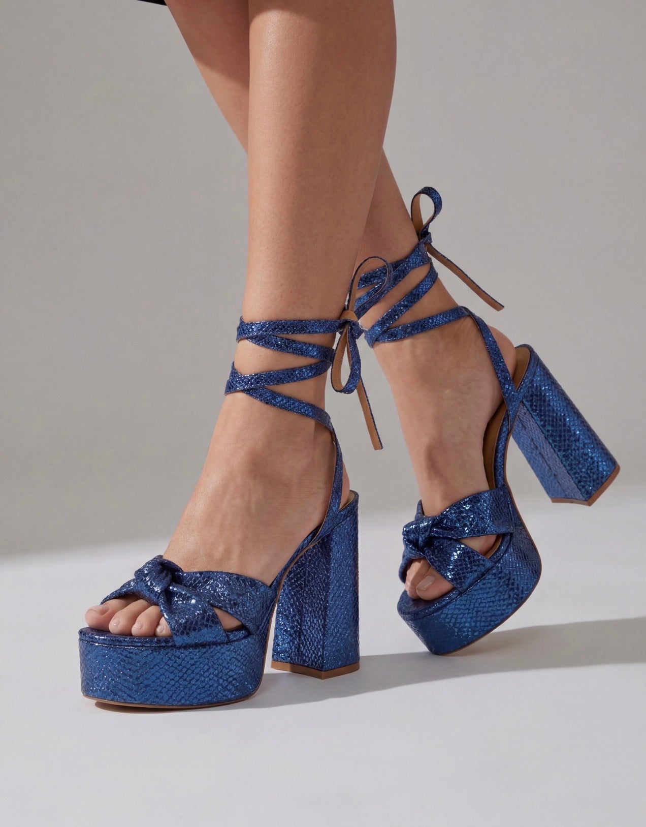 SANDALI PLATFORM BLUETTE