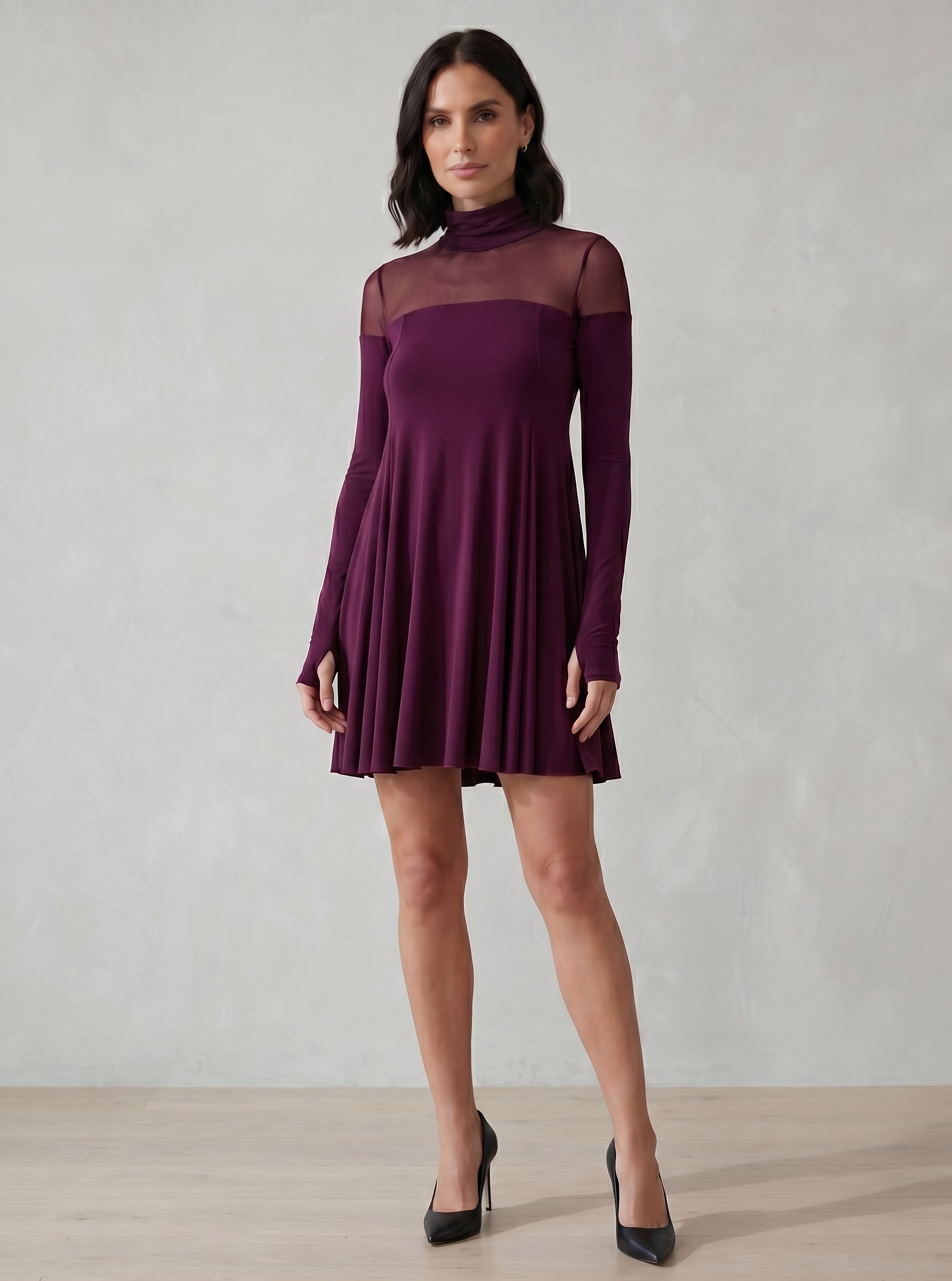DOLL DRESS VINO