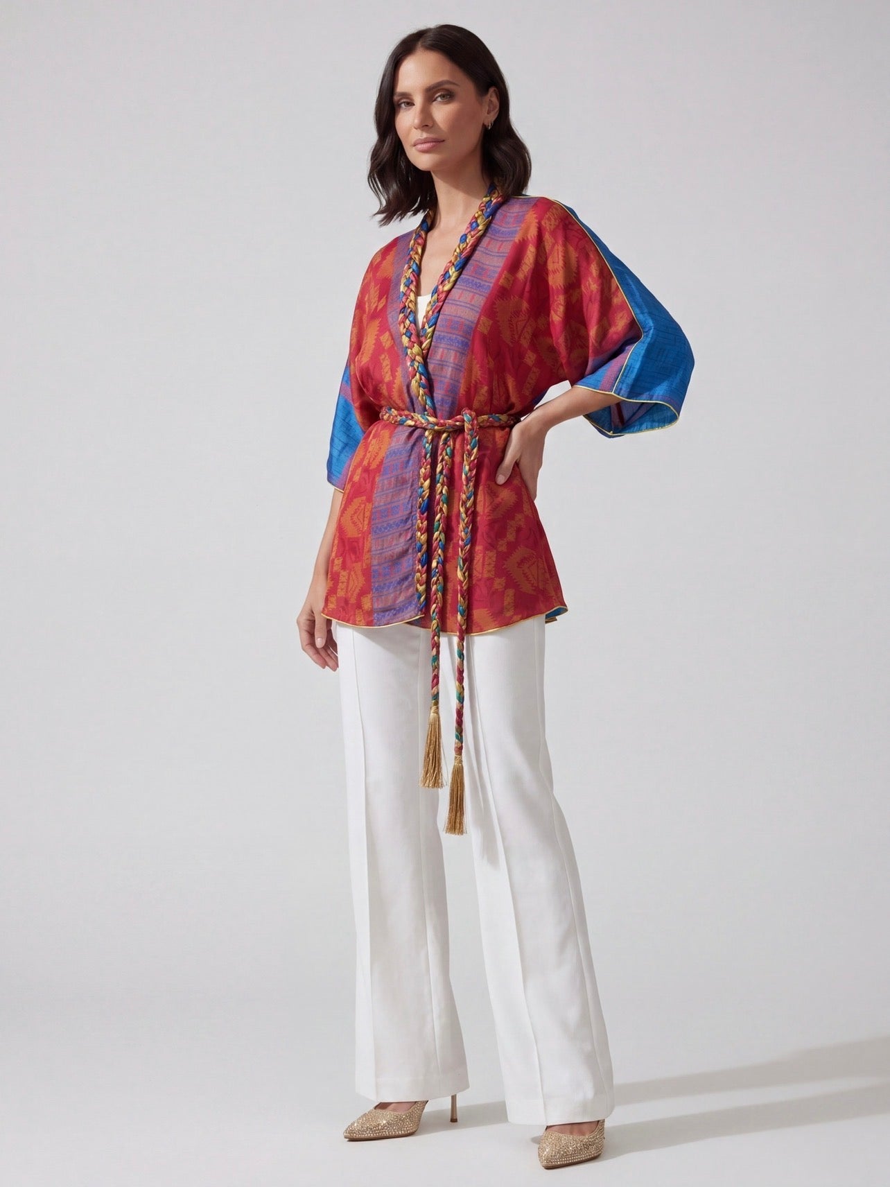 KIMONO IN SETA