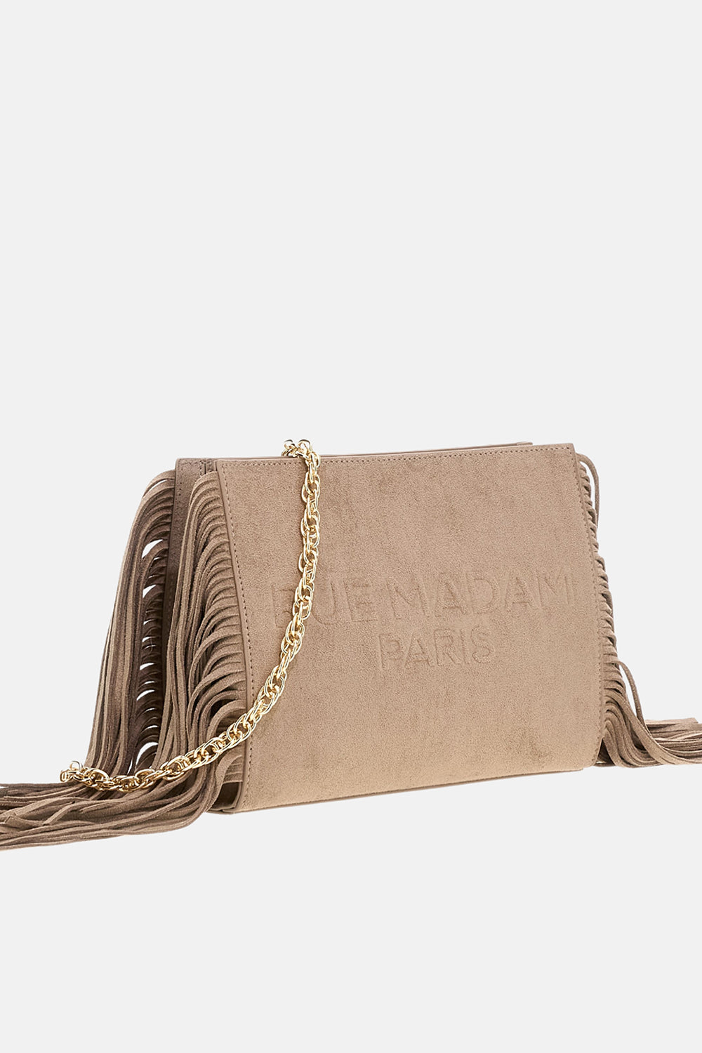 CANYON CLUTCH SUEDE GREY