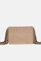 CANYON CLUTCH SUEDE GREY