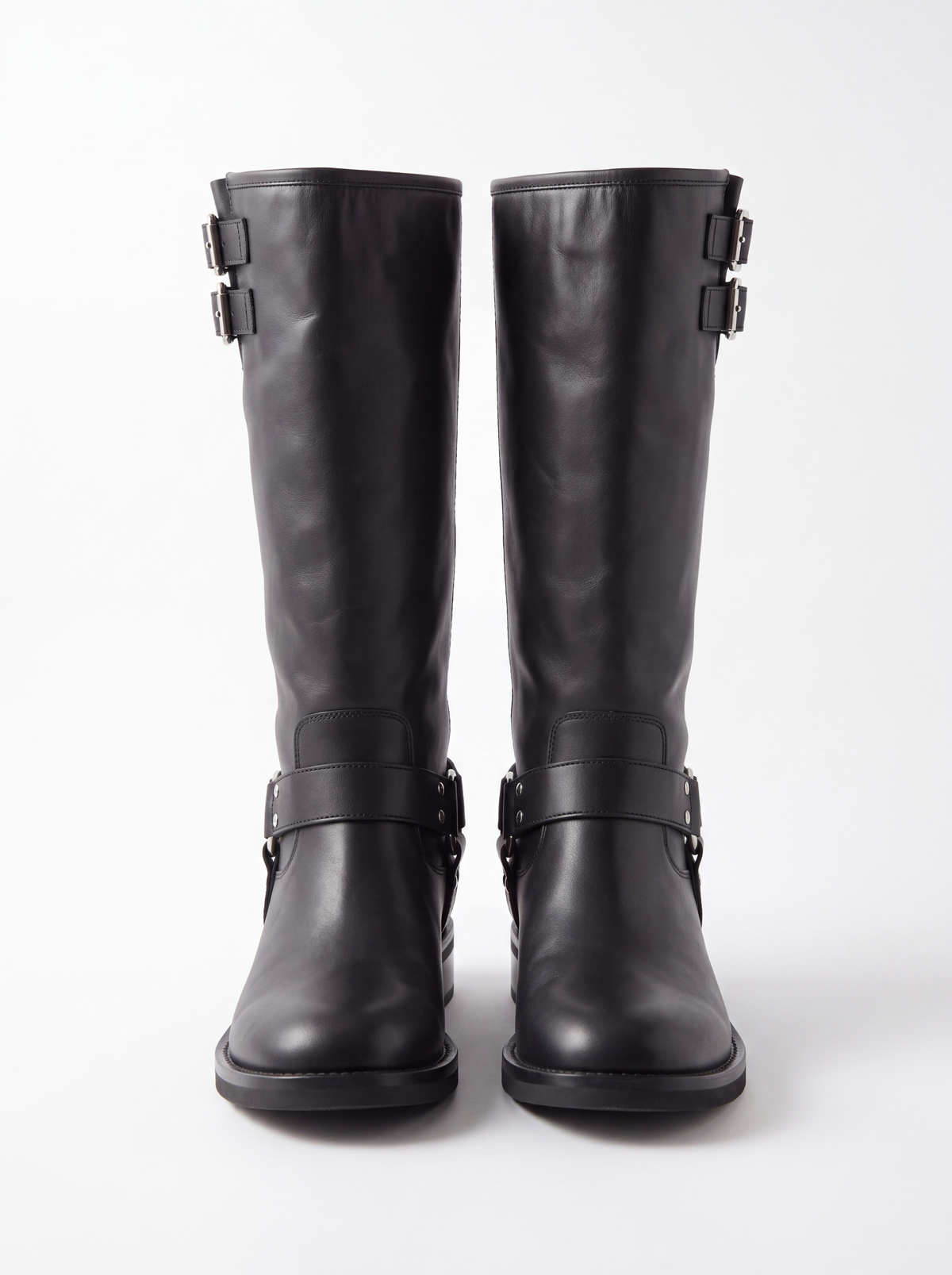 STIVALI BIKERS PELLE