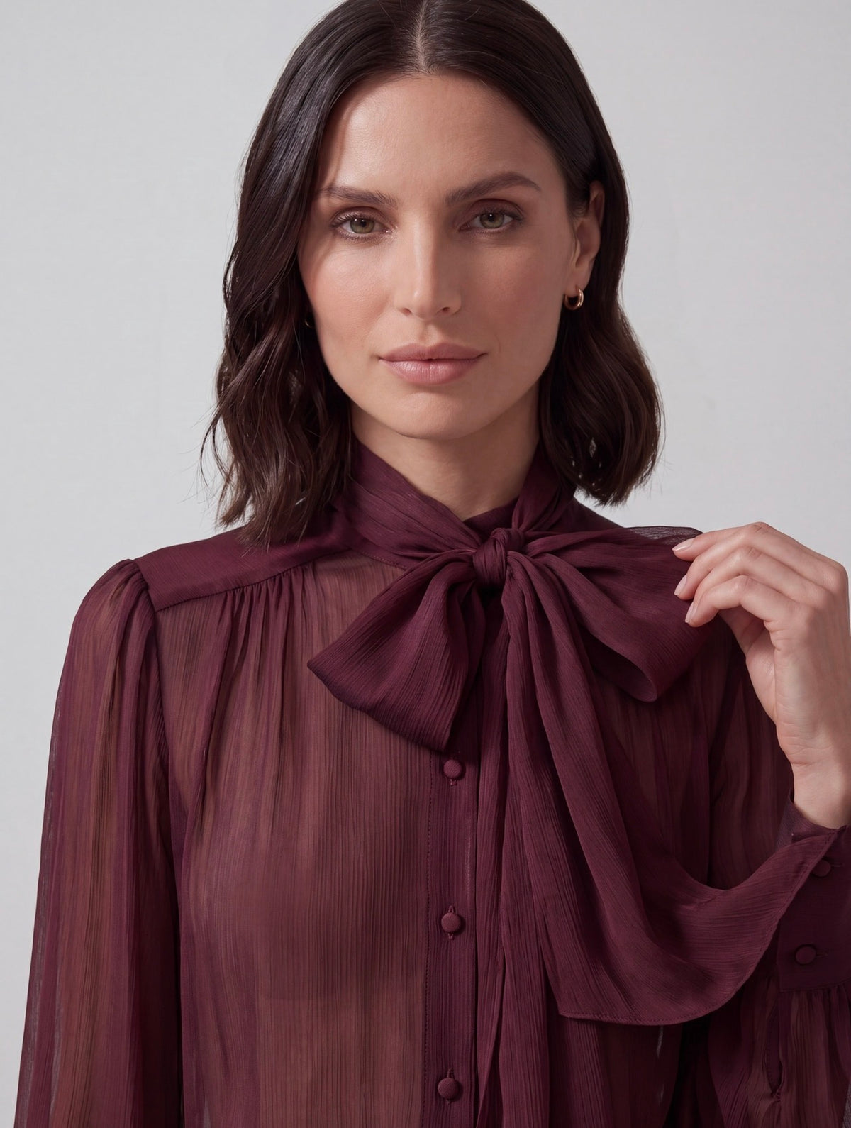 CAMICIA BORDEAUX