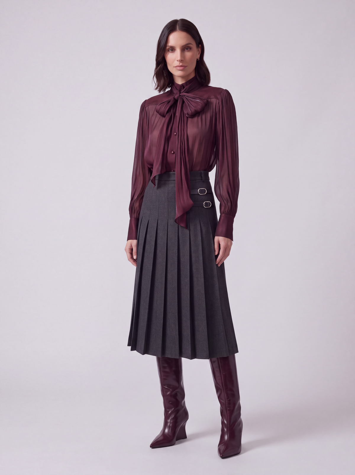 CAMICIA BORDEAUX