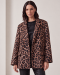 GIACCA OVER ANIMALIER