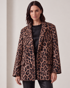 GIACCA OVER ANIMALIER