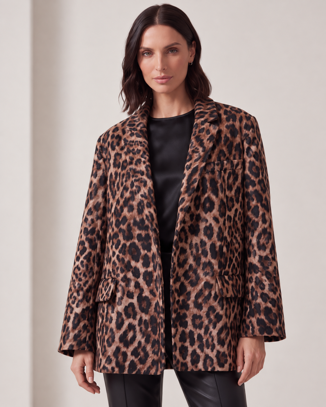 GIACCA OVER ANIMALIER