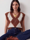 GILET MOHAIR ROMBI
