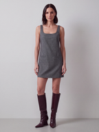 ABITO MINI GRIGIO MELANGE