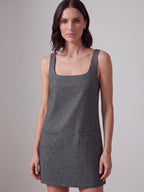 ABITO MINI GRIGIO MELANGE