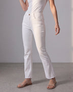 JEANS BOOTCUT WHITE