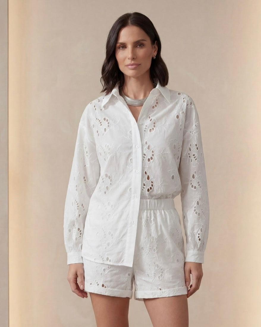 CAMICIA SAN GALLO BIANCA