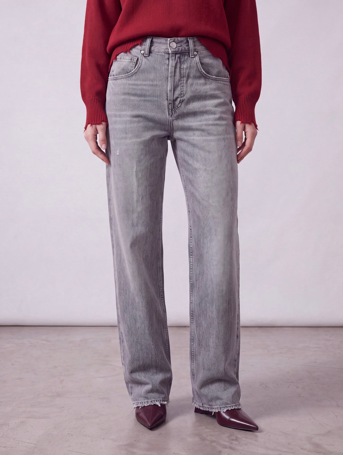 JEANS ADRIANA GRIGIO