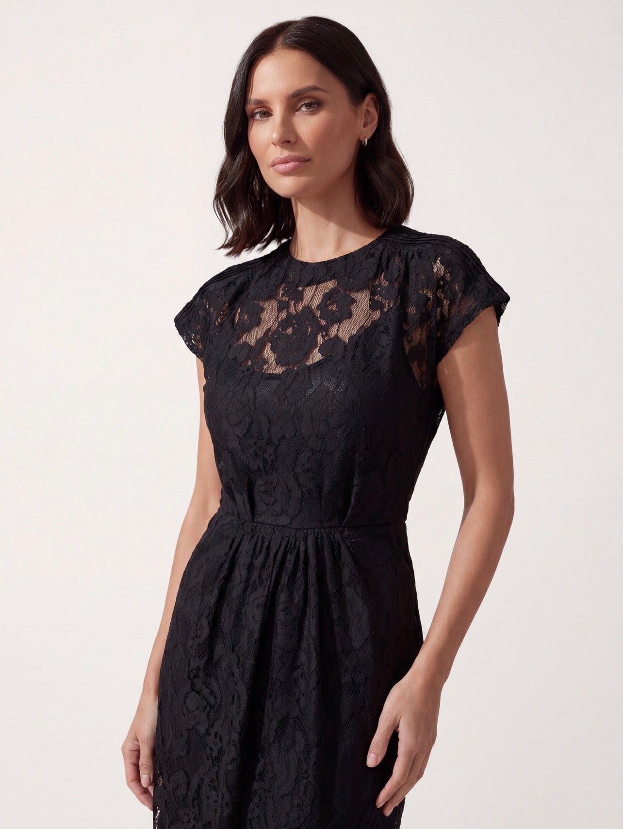 ABITO MIDI PIZZO