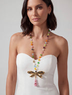 COLLANA LIBELLULA GIALLA
