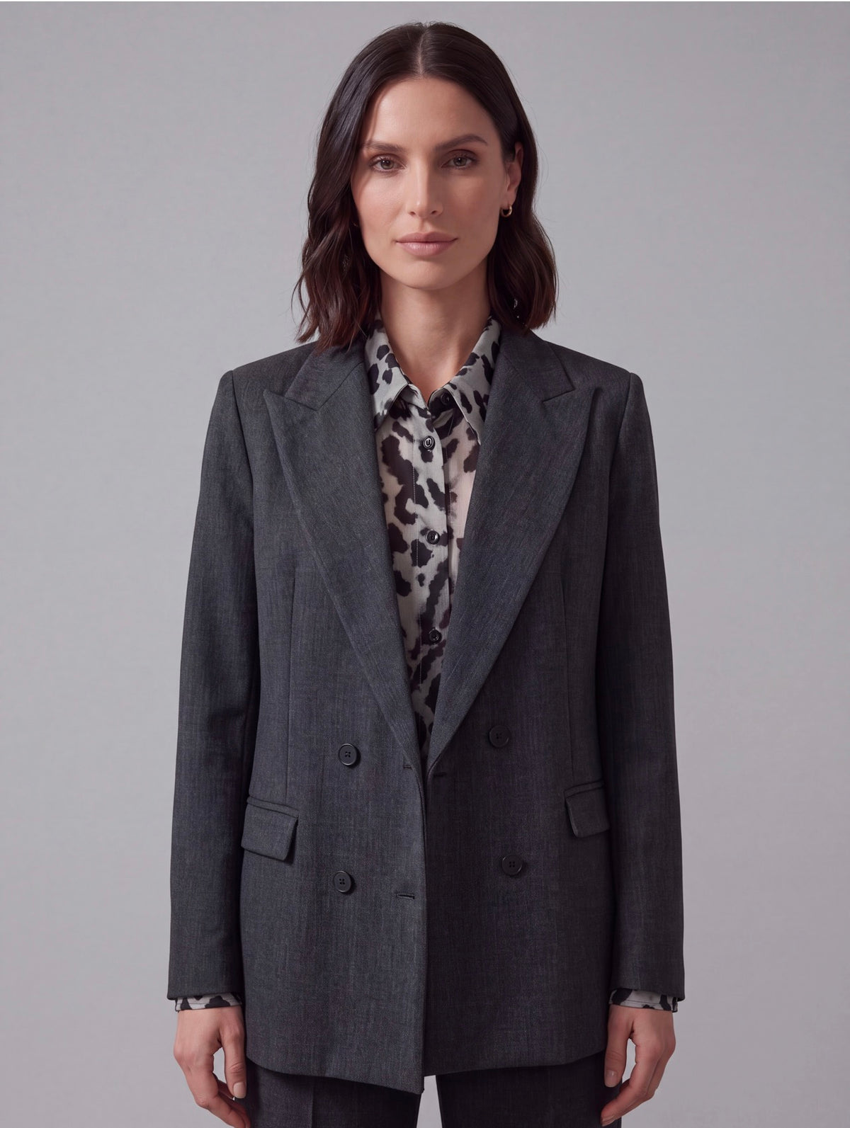 BLAZER GRIGIO DOPPIOPETTO