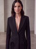 GIACCA BUSTIER NERA