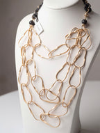 COLLANA MAGLIE DORATE