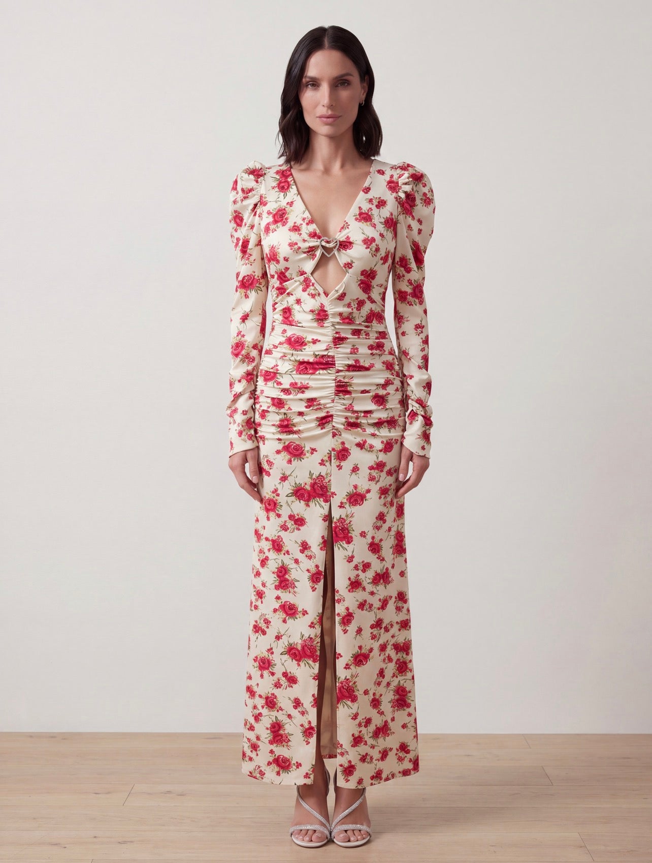 ABITO LUNGO ROSE GLAM