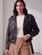 CHIODO DARK BROWN EFFETTO VINTAGE