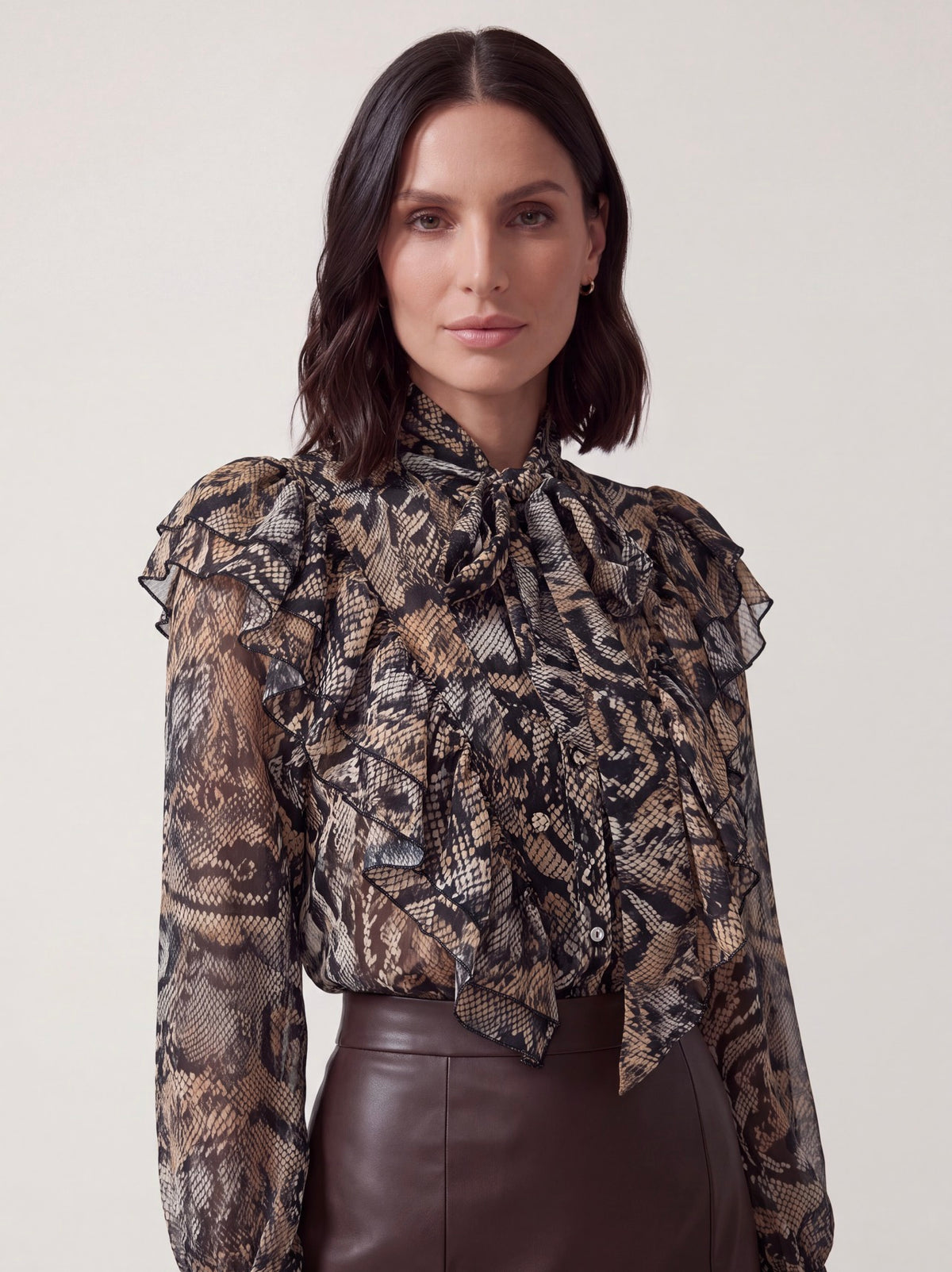 CAMICIA PITONATA