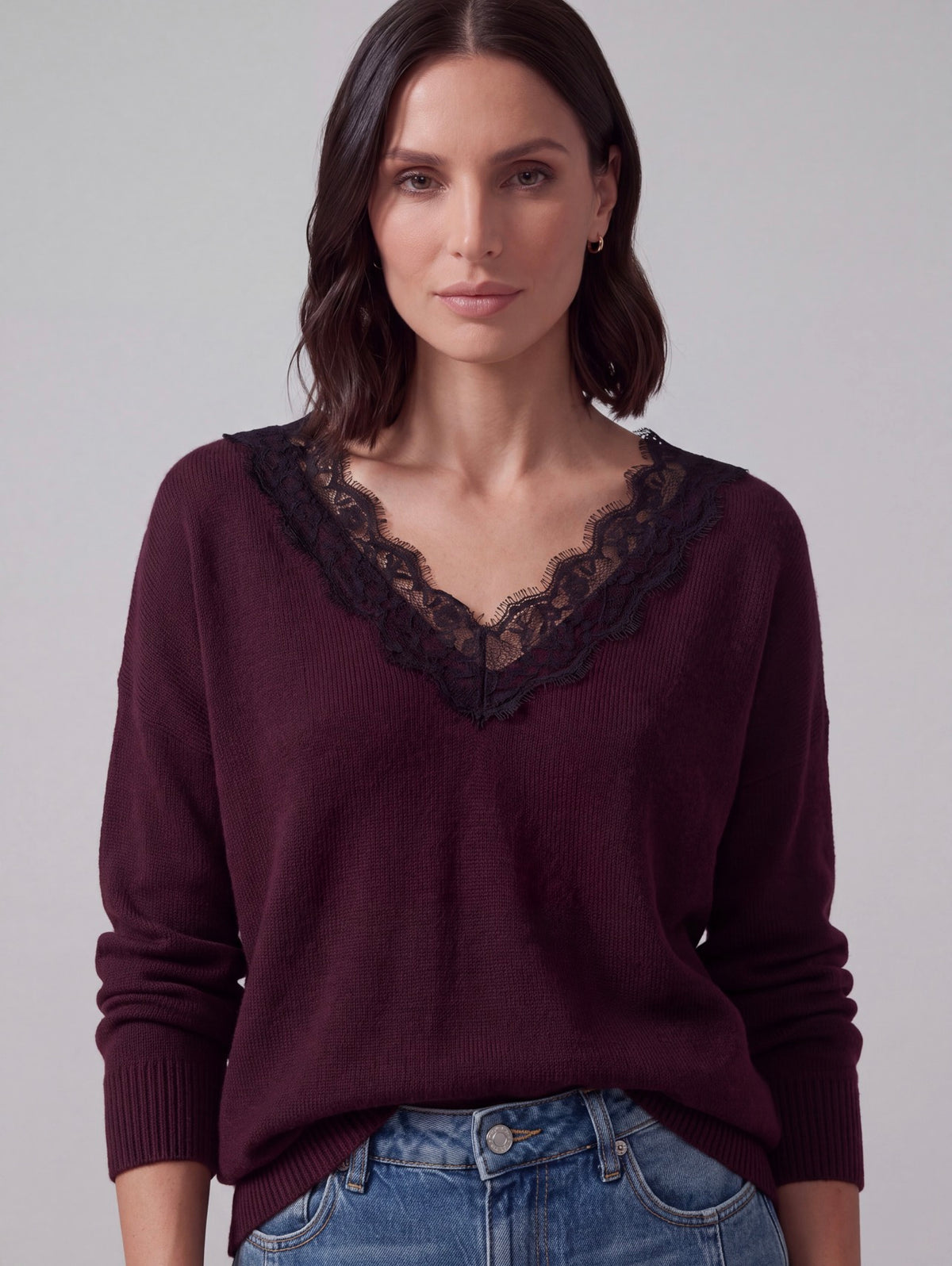 MAGLIONE CHIANTI CON PIZZO