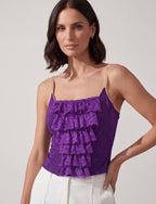 BUSTIER VIOLA