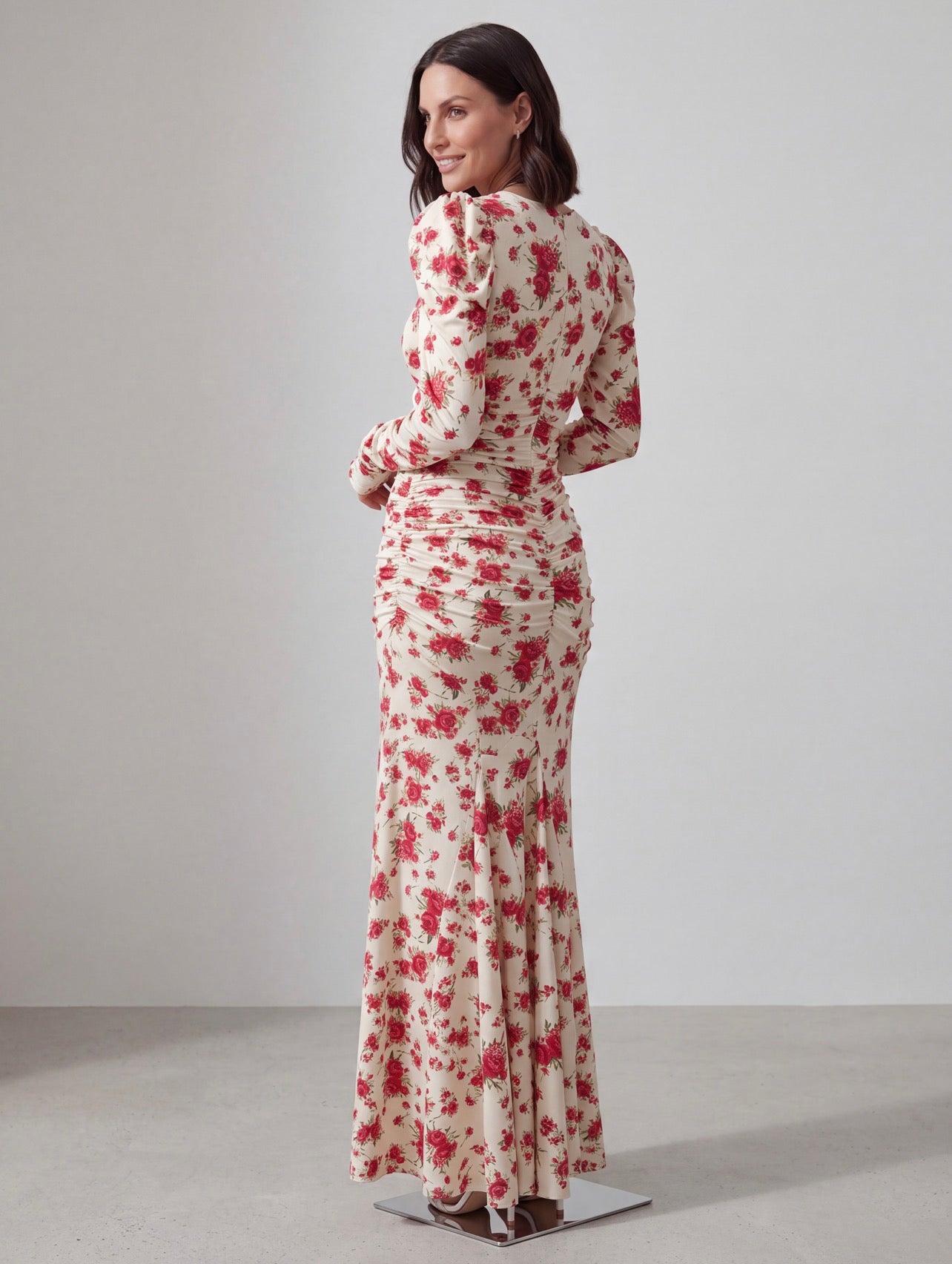 ABITO LUNGO ROSE GLAM