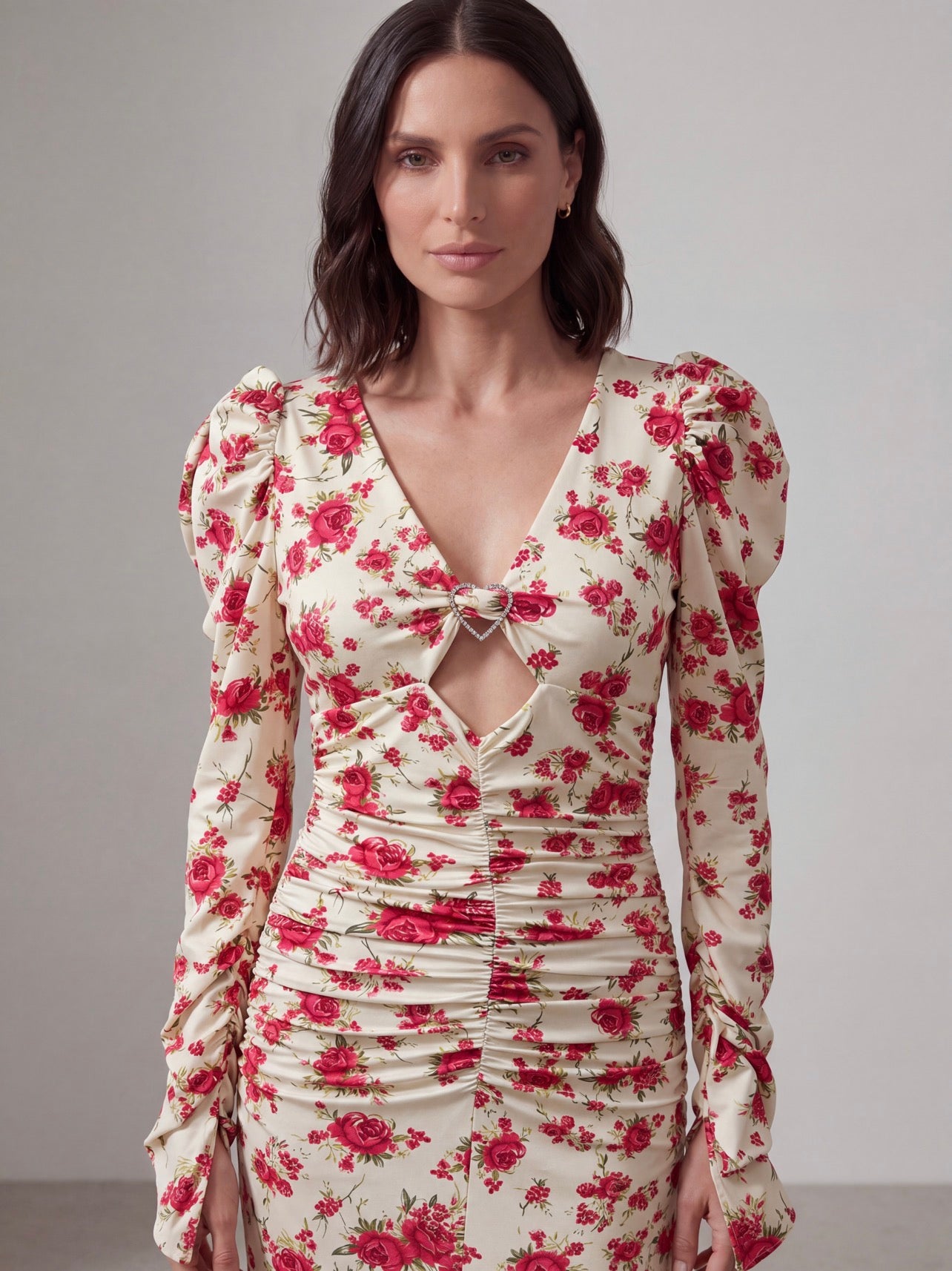 ABITO LUNGO ROSE GLAM