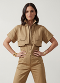 CAMICIA CROPPED SAFARI