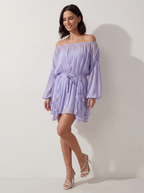 MINI ABITO ROMANTIC LAVANDER