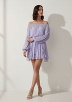 MINI ABITO ROMANTIC LAVANDER