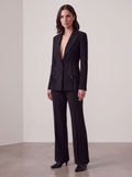 PANTALONE FLARE NERO