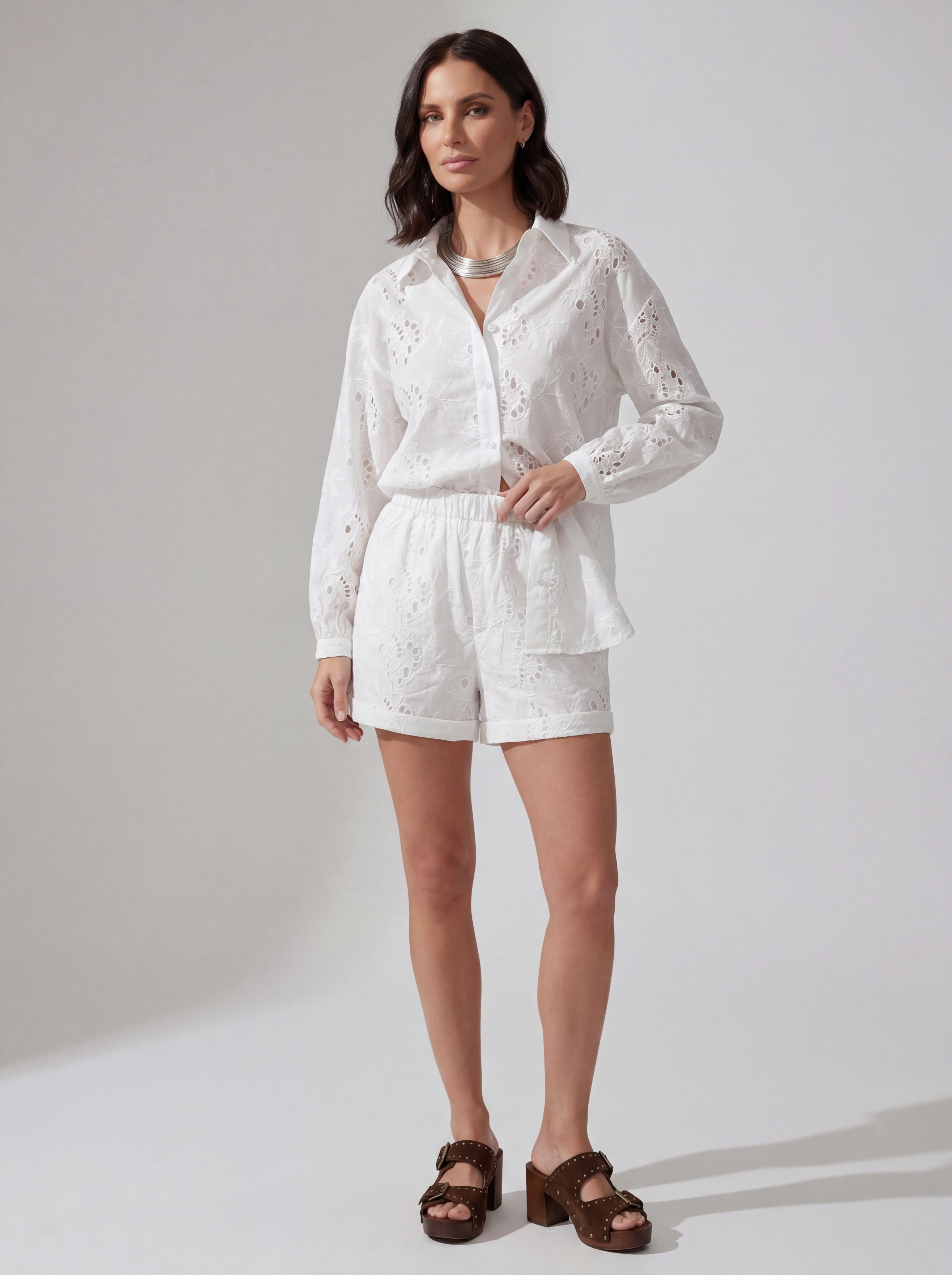 CAMICIA SAN GALLO BIANCA
