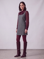 ABITO MINI GRIGIO MELANGE