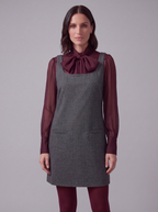 ABITO MINI GRIGIO MELANGE