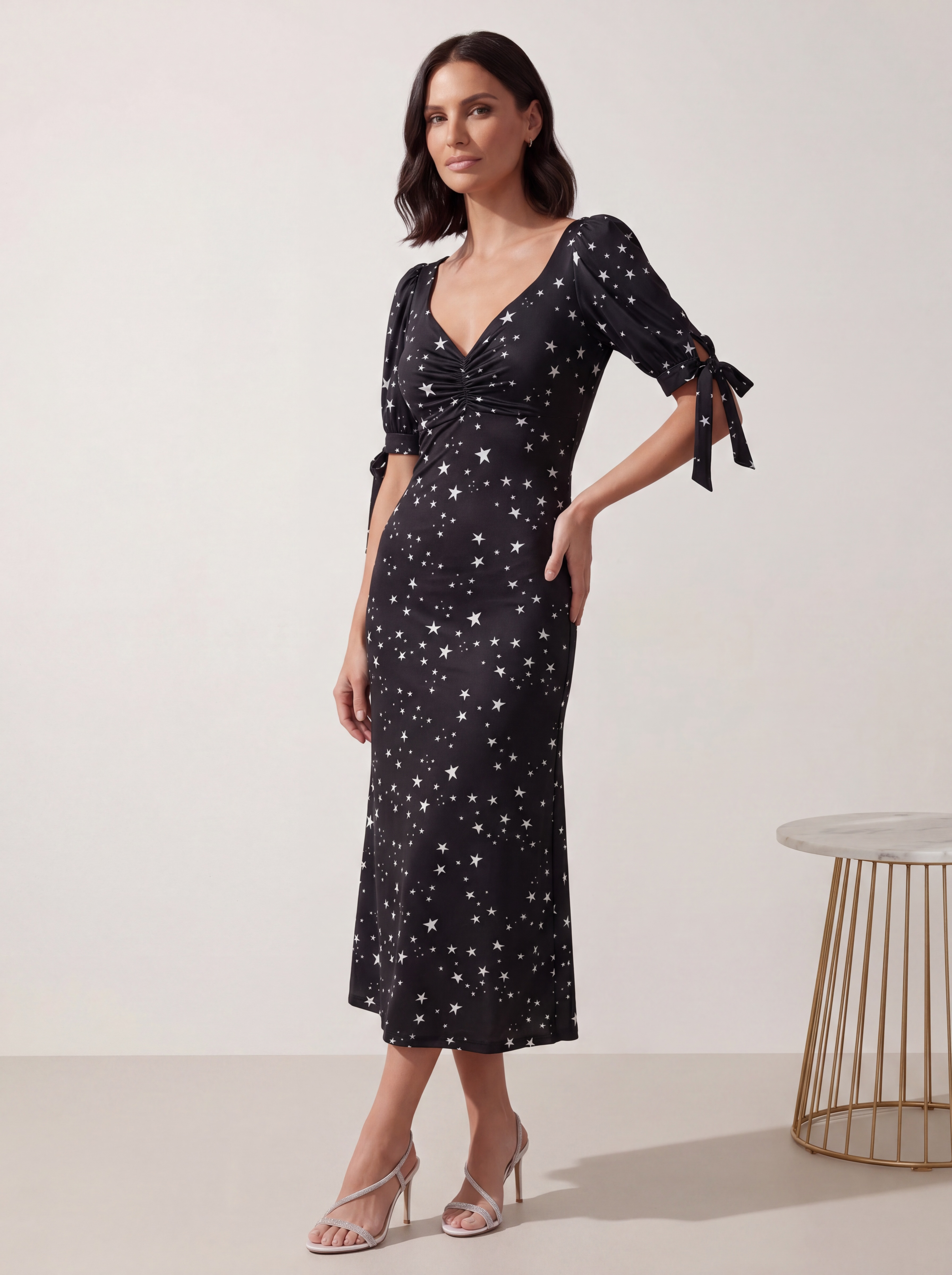 ABITO MIDI STELLE