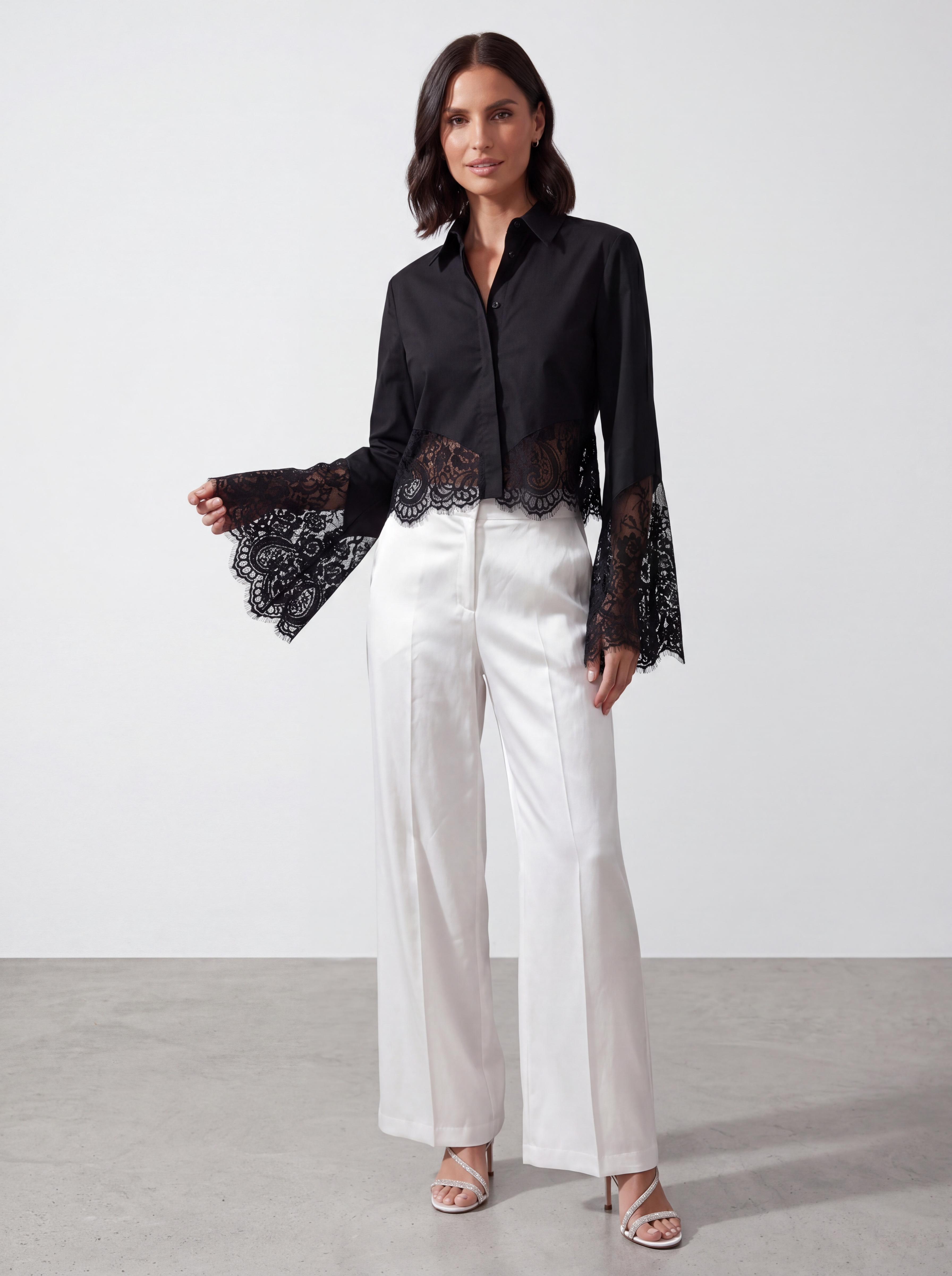 CAMICIA PIZZO