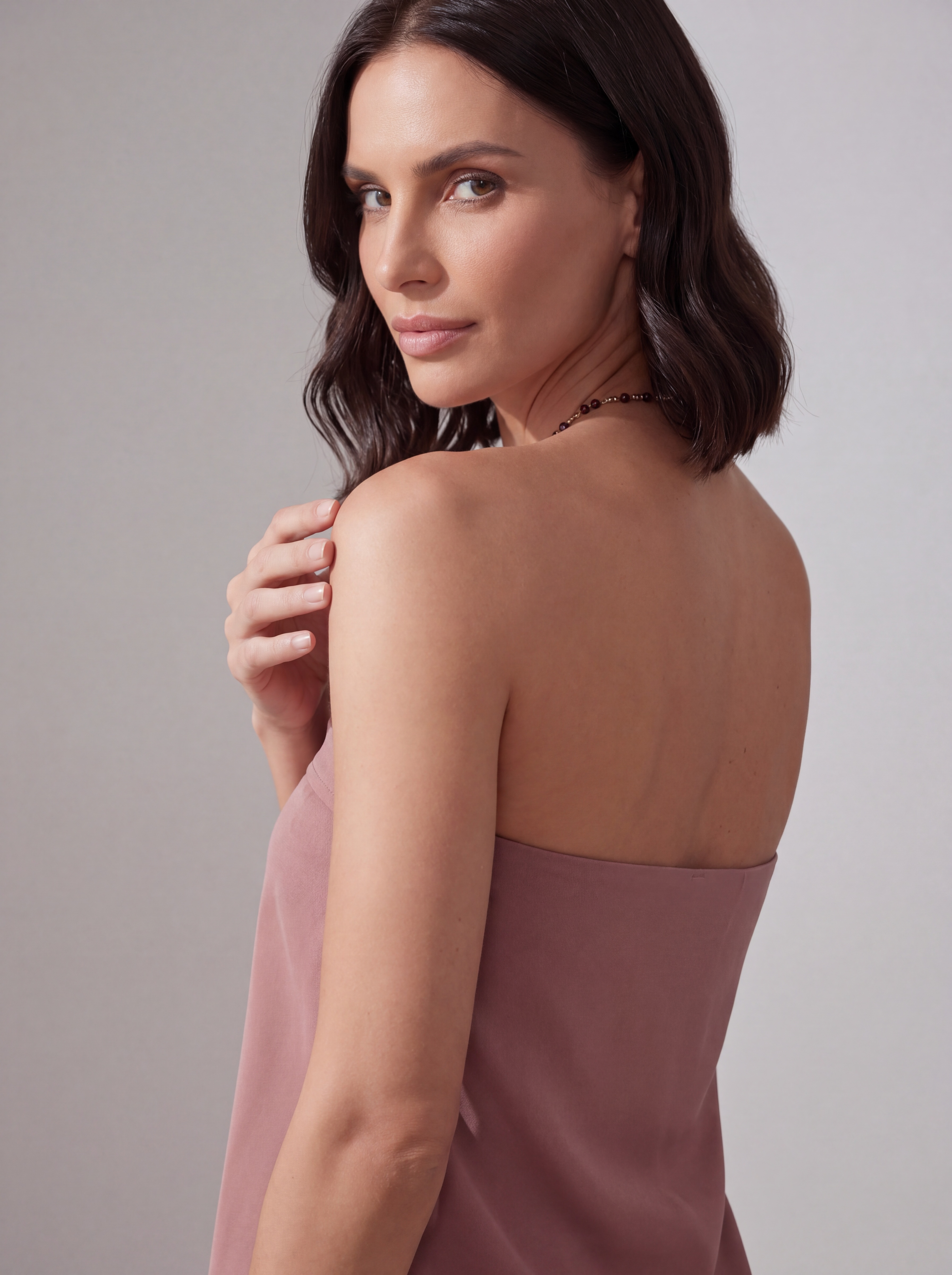 BLUSH ZIP TOP