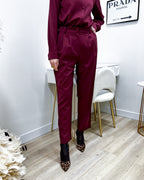 PANTALONI BURGUNDY