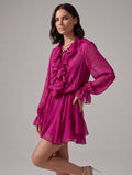 MINI DRESS CICLAMINO