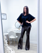 MAGLIA MOHAIR NERO