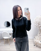 CARDIGAN GIROCOLLO