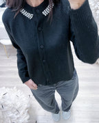 CARDIGAN GIROCOLLO